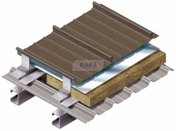 Atap Metal Standing seam system