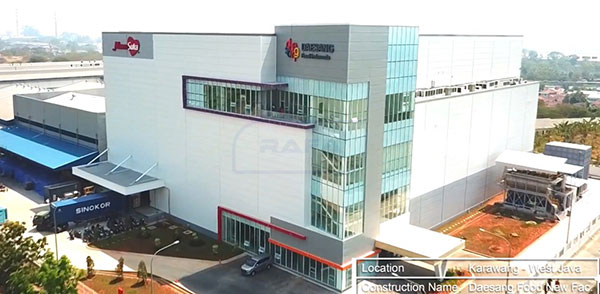 Siphonic Roof Drainage System PT Daesang Food Factory by rafa